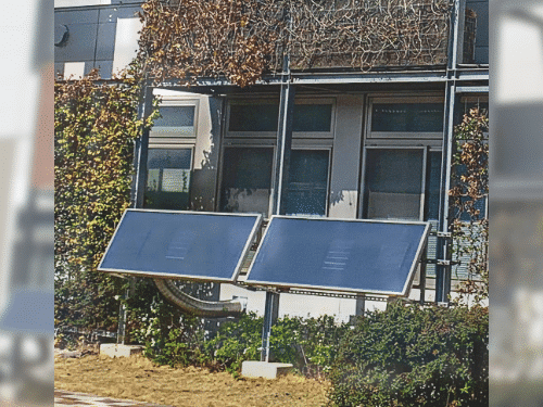 湿気による結露、防カビ対策に太陽熱暖房＆換気システムソーラーウォーマーの商品画像