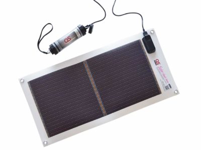 非常用備蓄電源「ソーラーシート＆LEDライトセット」イメージ