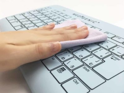 感染症対策用防水型キーボード・マウス「MEDIGENIC」イメージ