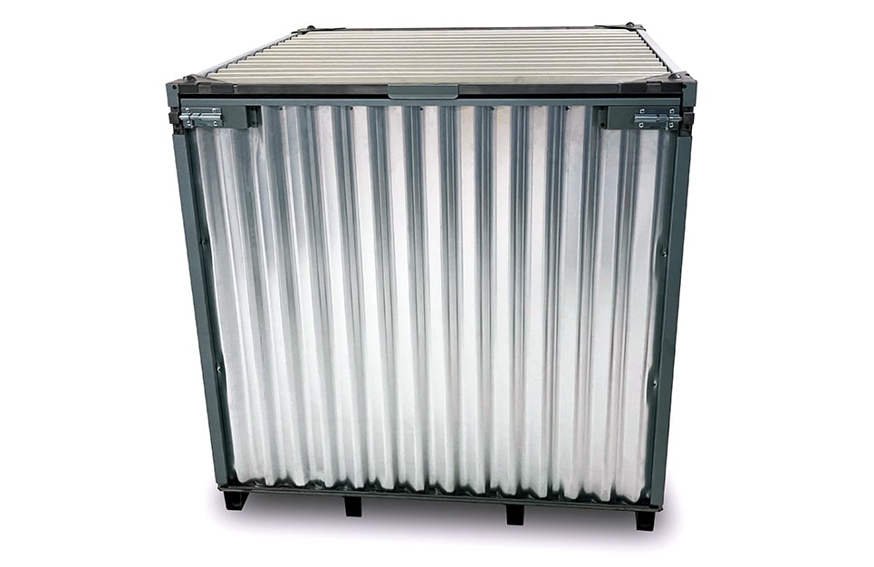 リチウムイオン蓄電池用収納箱のイメージ