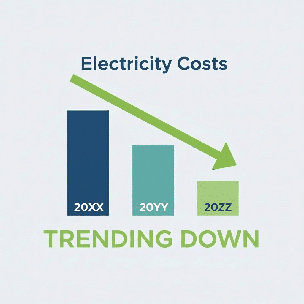 A flat design illustration with a simple bar graph 1759917529599