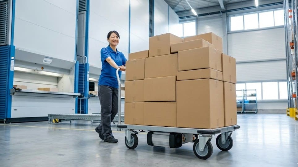 AGVが高くて買えない時は?台車を電動化する第3の選択肢 1 1 2